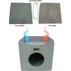 Jespet Foldable Cat Condo Bed -Mewhaus Shop 296189 PT3. AC SS1800 V1620691648