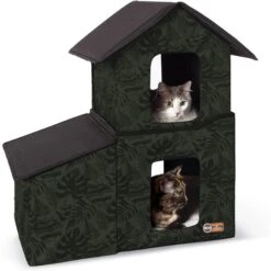 K&H Pet Products Unheated Two-Story Kitty House