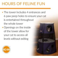 K&H Pet Products Kitty Tower Cat Furniture 9 K&H Pet Products Kitty Tower Cat Furniture -Mewhaus Shop 296510 PT2. AC SS1800 V1627945914
