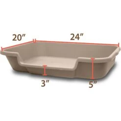 KittyGoHere Senior Cat Litter Box & Dr. Elsey's Senior Crystal Cat Litter -Mewhaus Shop 298180 PT2. AC SS1800 V1700888096