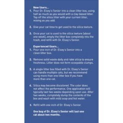 KittyGoHere Senior Cat Litter Box & Dr. Elsey's Senior Crystal Cat Litter -Mewhaus Shop 298180 PT6. AC SS1800 V1700888098