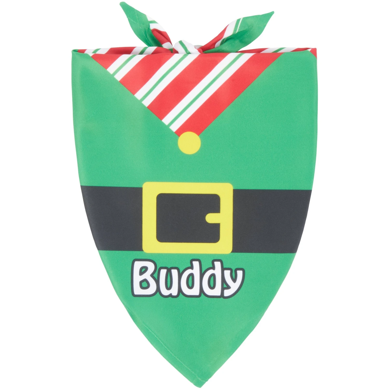 Frisco Santa's Favorite Elf Personalized Dog & Cat Bandana 1 Frisco Santa's Favorite Elf Personalized Dog & Cat Bandana