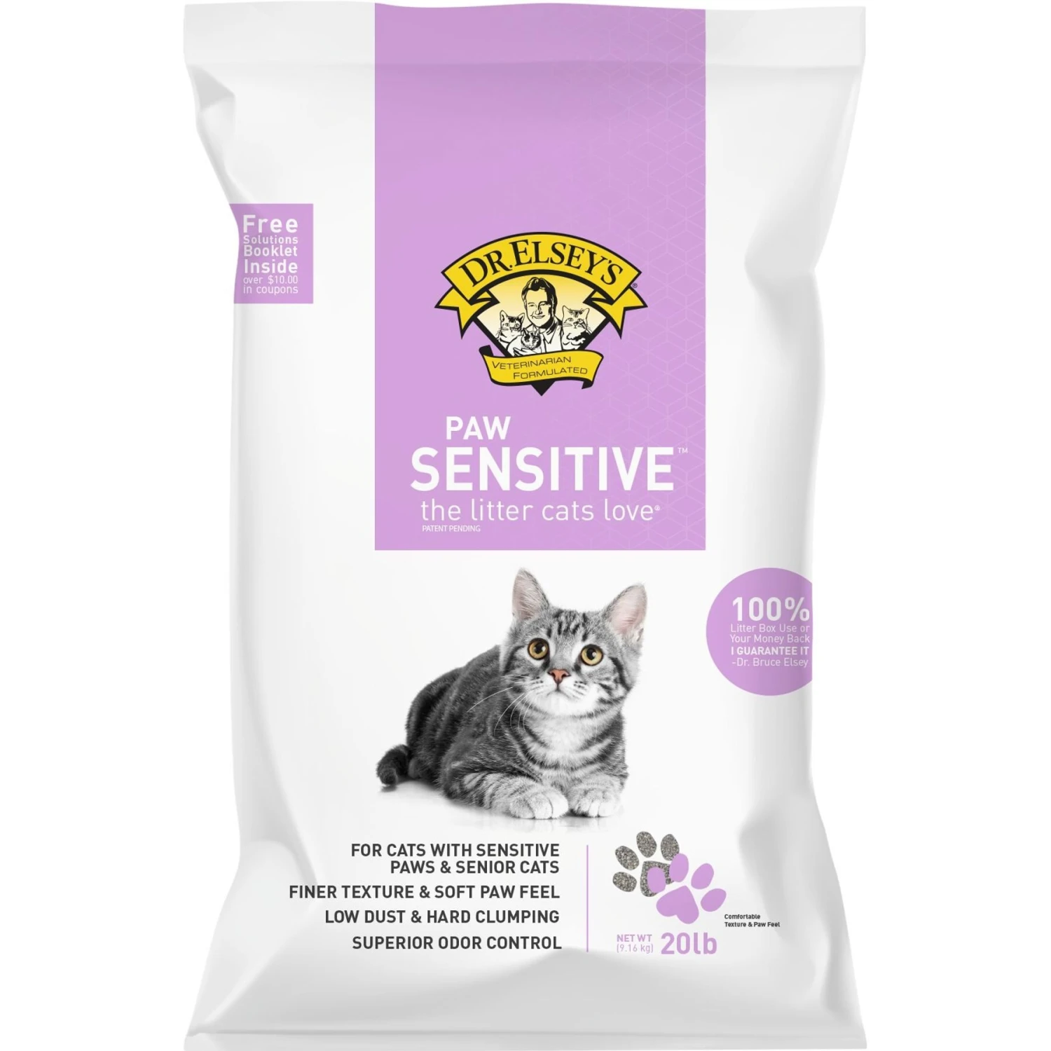 Dr. Elsey's Paw Sensitive Clumping Clay Cat Litter 2 Dr. Elsey's Paw Sensitive Clumping Clay Cat Litter - Image 2