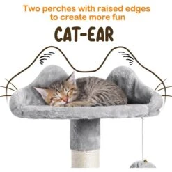 Yaheetech 70-in Cat Tree Condo -Mewhaus Shop 306497 PT3. AC SS1800 V1661274563