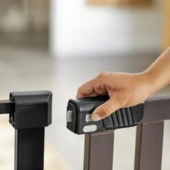 Frisco Wood & Metal Extra Wide Auto-close Dog Gate -Mewhaus Shop 306525 PT4. AC SS1800 V1632938933