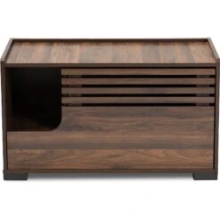 Baxton Studio Amara Cat Litter Box Cover House 13 Baxton Studio Amara Cat Litter Box Cover House -Mewhaus Shop 307845 PT5. AC SS1800 V1624311178