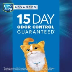 Fresh Step Outstretch Advanced Concentrated Febreze Freshness Scented Clumping Clay Cat Litter -Mewhaus Shop 308951 PT8. AC SS1800 V1694457277