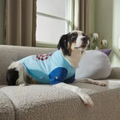 Marvel 's Captain America "Hero Vibes" Dog & Cat T-shirt 11 Marvel 's Captain America "Hero Vibes" Dog & Cat T-shirt -Mewhaus Shop 311925 PT8. AC SS1800 V1643326654