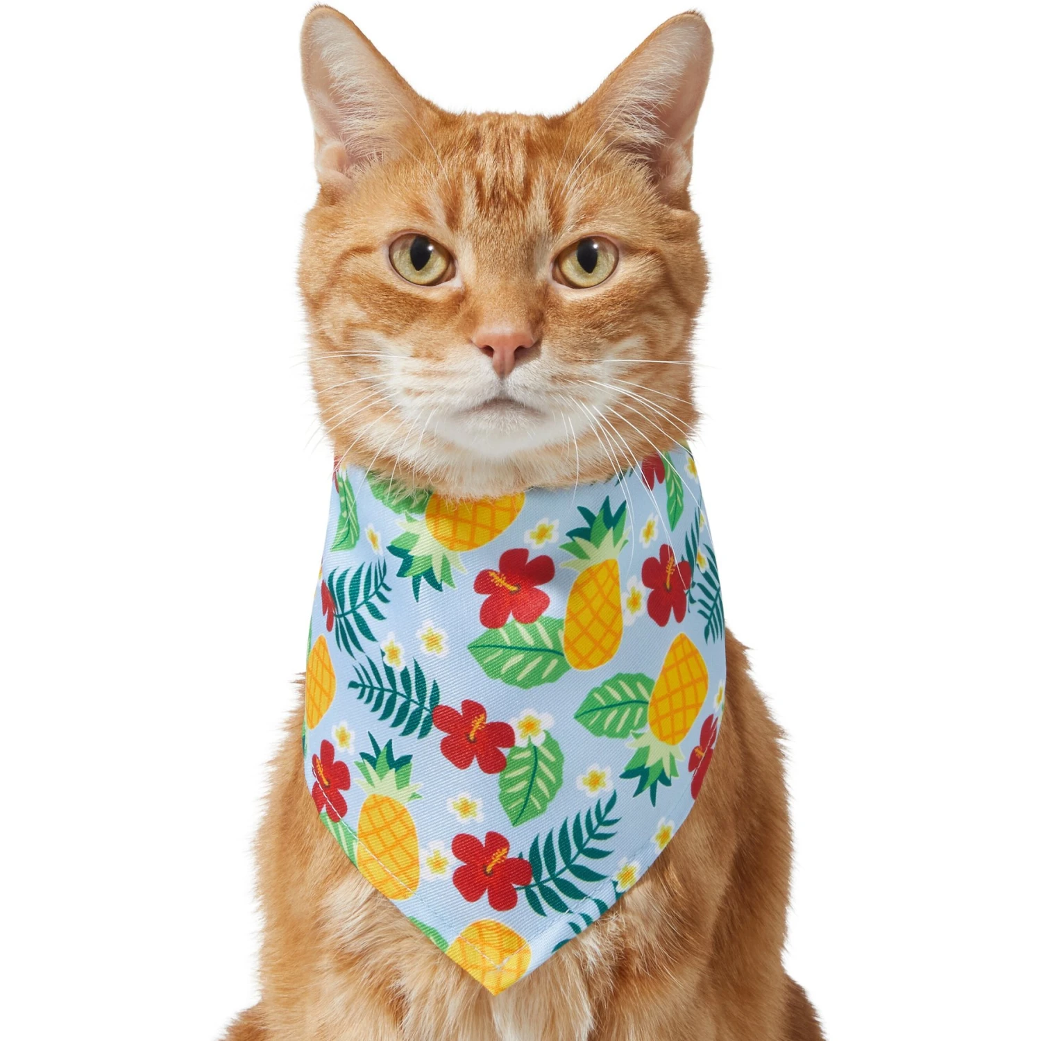 Frisco Hawaiian Pineapple Dog & Cat Bandana 3 Frisco Hawaiian Pineapple Dog & Cat Bandana - Image 3