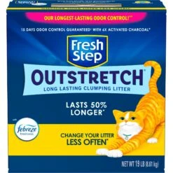 Fresh Step Outstretch Concentrated Febreze Freshness Scented Clumping Clay Cat Litter 15 Fresh Step Outstretch Concentrated Febreze Freshness Scented Clumping Clay Cat Litter -Mewhaus Shop 314020 PT6. AC SS1800 V1694465597