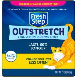 Fresh Step Outstretch Concentrated Febreze Freshness Scented Clumping Clay Cat Litter 16 Fresh Step Outstretch Concentrated Febreze Freshness Scented Clumping Clay Cat Litter -Mewhaus Shop 314020 PT7. AC SS1800 V1694464737