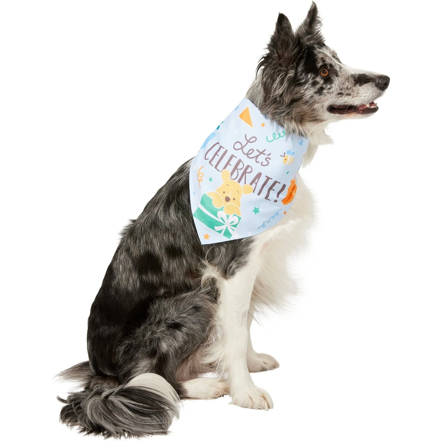 Disney Winnie The Pooh Birthday Dog & Cat Bandana 1 Disney Winnie The Pooh Birthday Dog & Cat Bandana