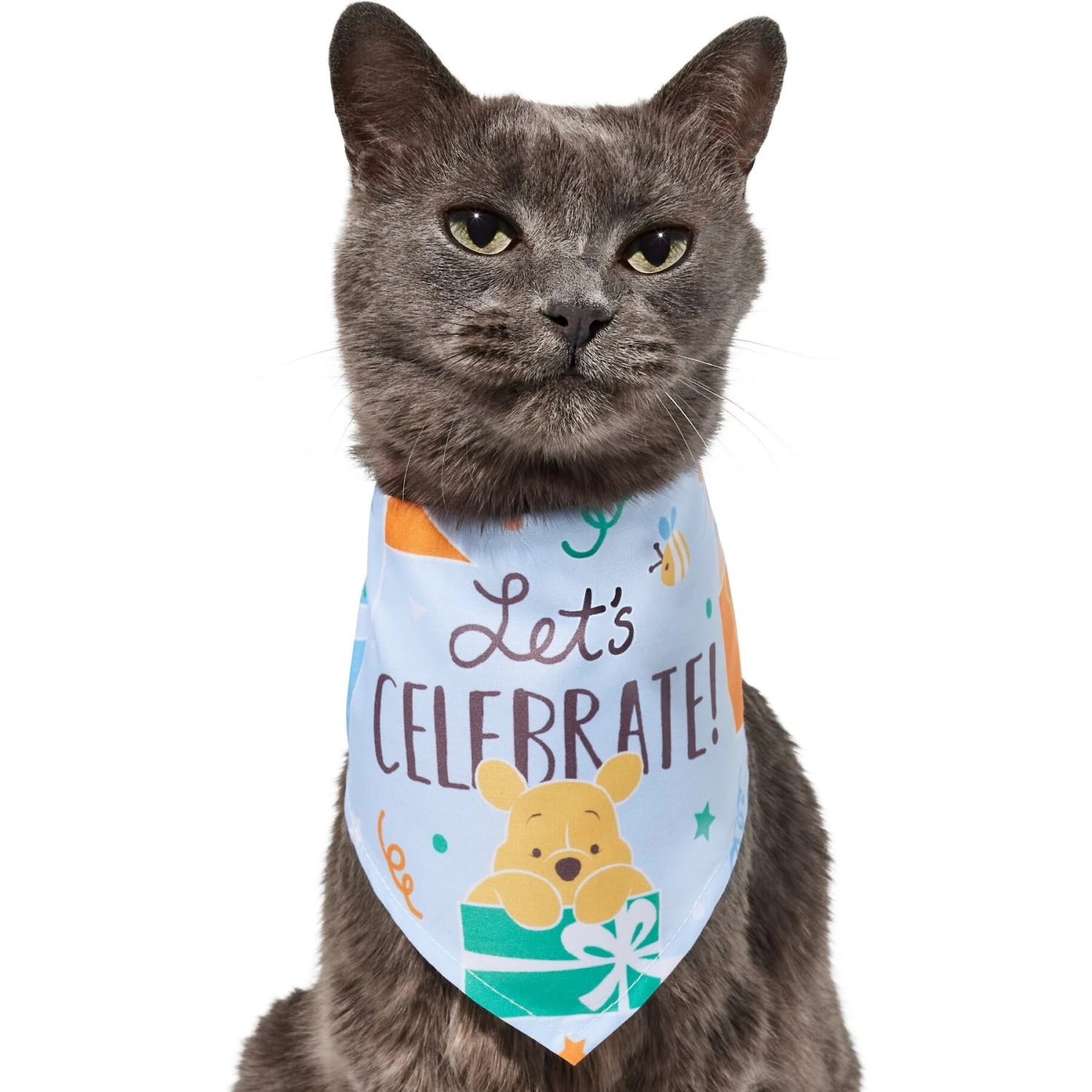 Disney Winnie The Pooh Birthday Dog & Cat Bandana 3 Disney Winnie The Pooh Birthday Dog & Cat Bandana - Image 3