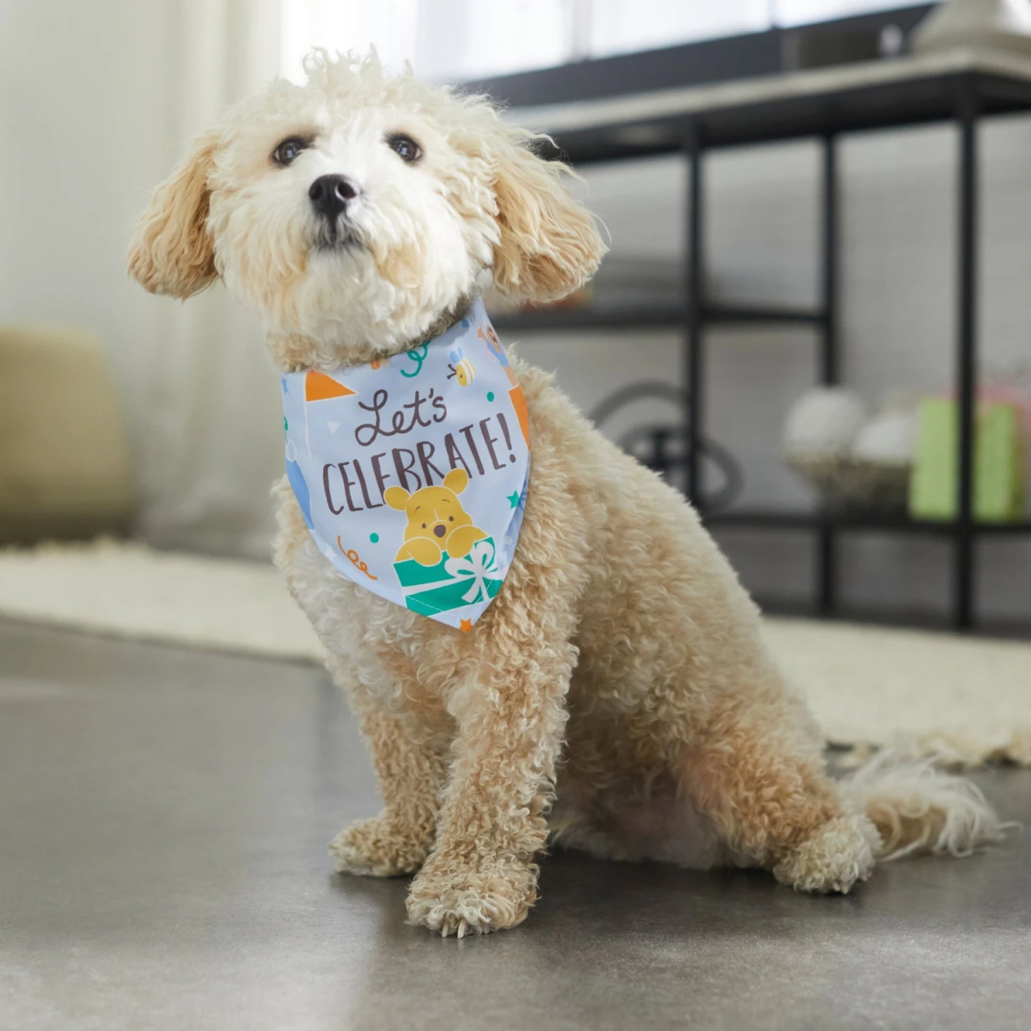 Disney Winnie The Pooh Birthday Dog & Cat Bandana 7 Disney Winnie The Pooh Birthday Dog & Cat Bandana - Image 7