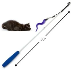Pet Fit For Life 4-Piece Bundle Interactive Swimming Fish + Feather Wand Cat Toy -Mewhaus Shop 316698 PT2. AC SS1800 V1632179189