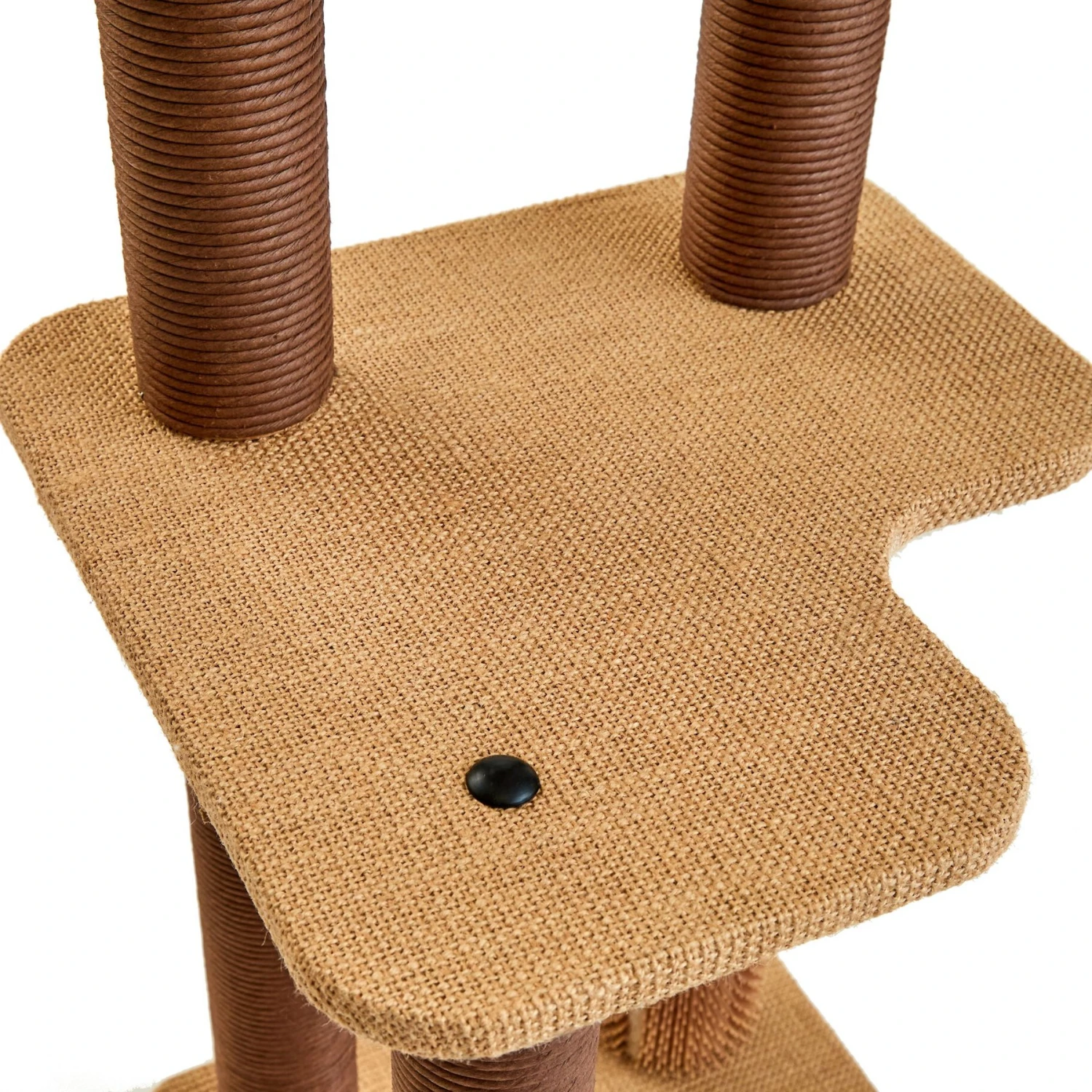 Two By Two The Beech 39-in Cat Tree, Beige 7 Two By Two The Beech 39-in Cat Tree, Beige - Image 7