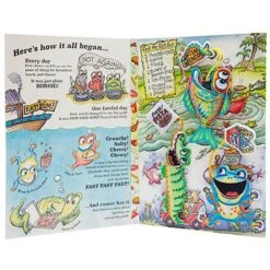 FUZZU Fast Food Cats Book, 11x7-in 3/4x1/2-in -Mewhaus Shop 317691 PT2. AC SS1800 V1632891699