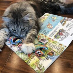 FUZZU Fast Food Cats Book, 11x7-in 3/4x1/2-in -Mewhaus Shop 317691 PT5. AC SS1800 V1632888680