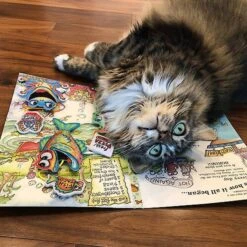 FUZZU Fast Food Cats Book, 11x7-in 3/4x1/2-in -Mewhaus Shop 317691 PT8. AC SS1800 V1632885401