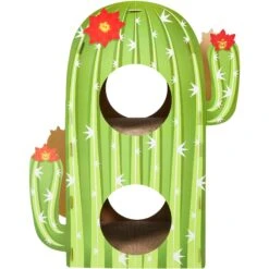 Frisco Cactus Cardboard Cat House, 2-Story -Mewhaus Shop 317725 PT2. AC SS1800 V1642088701