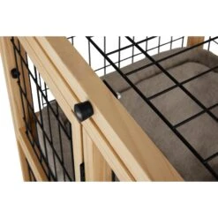 Frisco Collapsible Wood & Wire Cat Cage Playpen, 2 Level 10 Frisco Collapsible Wood & Wire Cat Cage Playpen, 2 Level -Mewhaus Shop 323214 PT5. AC SS1800 V1645480002