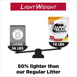 Arm & Hammer Litter Clump & Seal Lightweight Scented Clumping Cat Litter -Mewhaus Shop 325464 PT2. AC SS1800 V1687288730