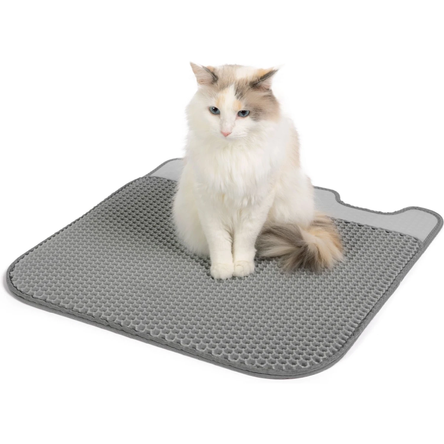 Casa Leo Leo's Loo Cat Litter Mat, Grey 1 Casa Leo Leo's Loo Cat Litter Mat, Grey