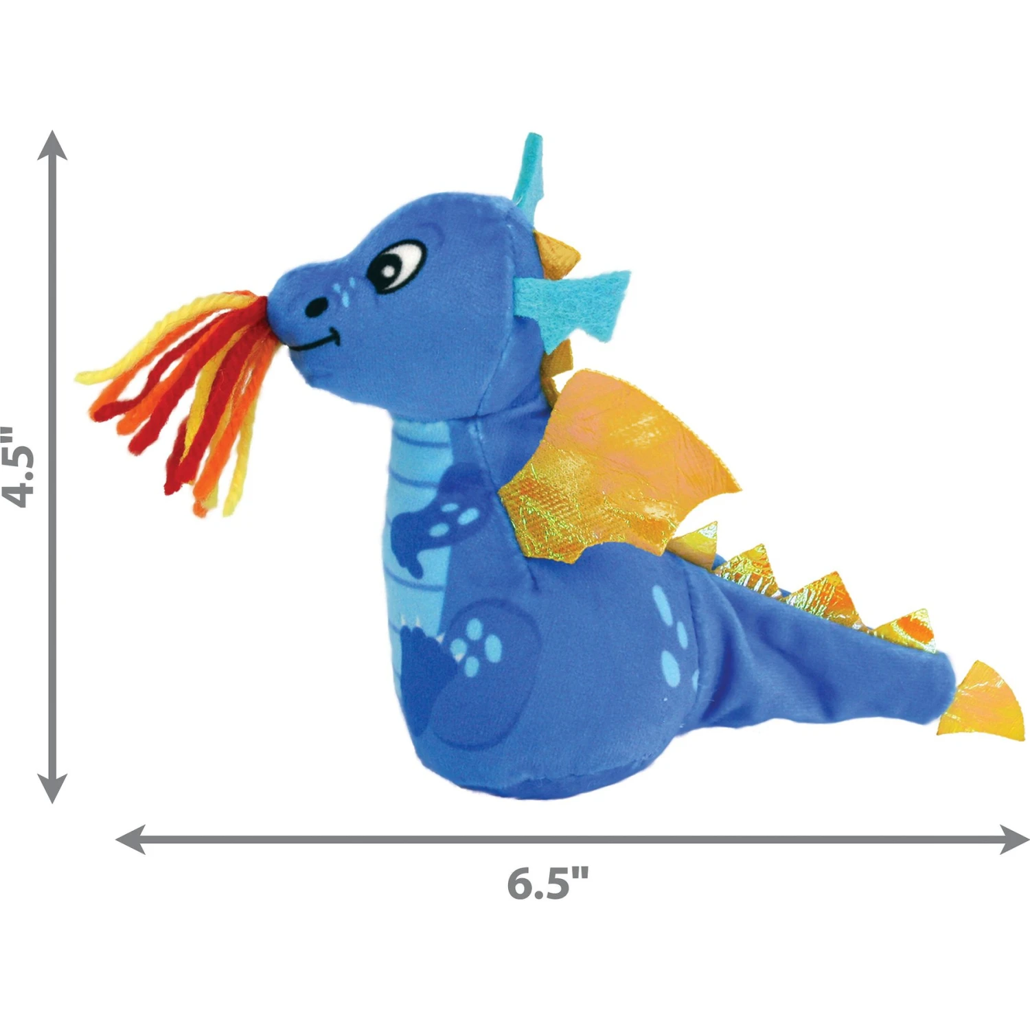 KONG Enchanted Dragon Plush Cat Toy 2 KONG Enchanted Dragon Plush Cat Toy - Image 2