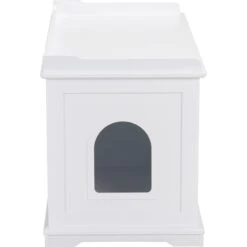 Coziwow By Jaxpety Wooden Storage Bench Cat Litter Box -Mewhaus Shop 333351 PT4. AC SS1800 V1670266583