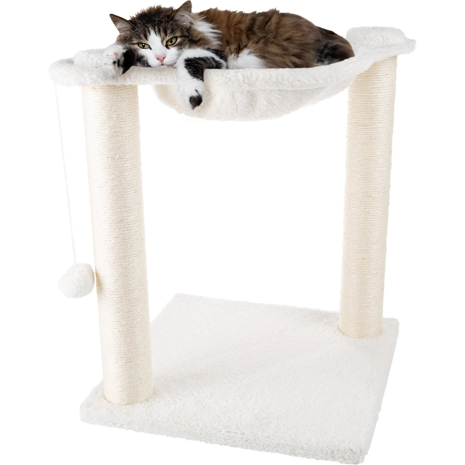 Pet Adobe 19-in Sisal Cat Tree & Condo 4 Pet Adobe 19-in Sisal Cat Tree & Condo - Image 4