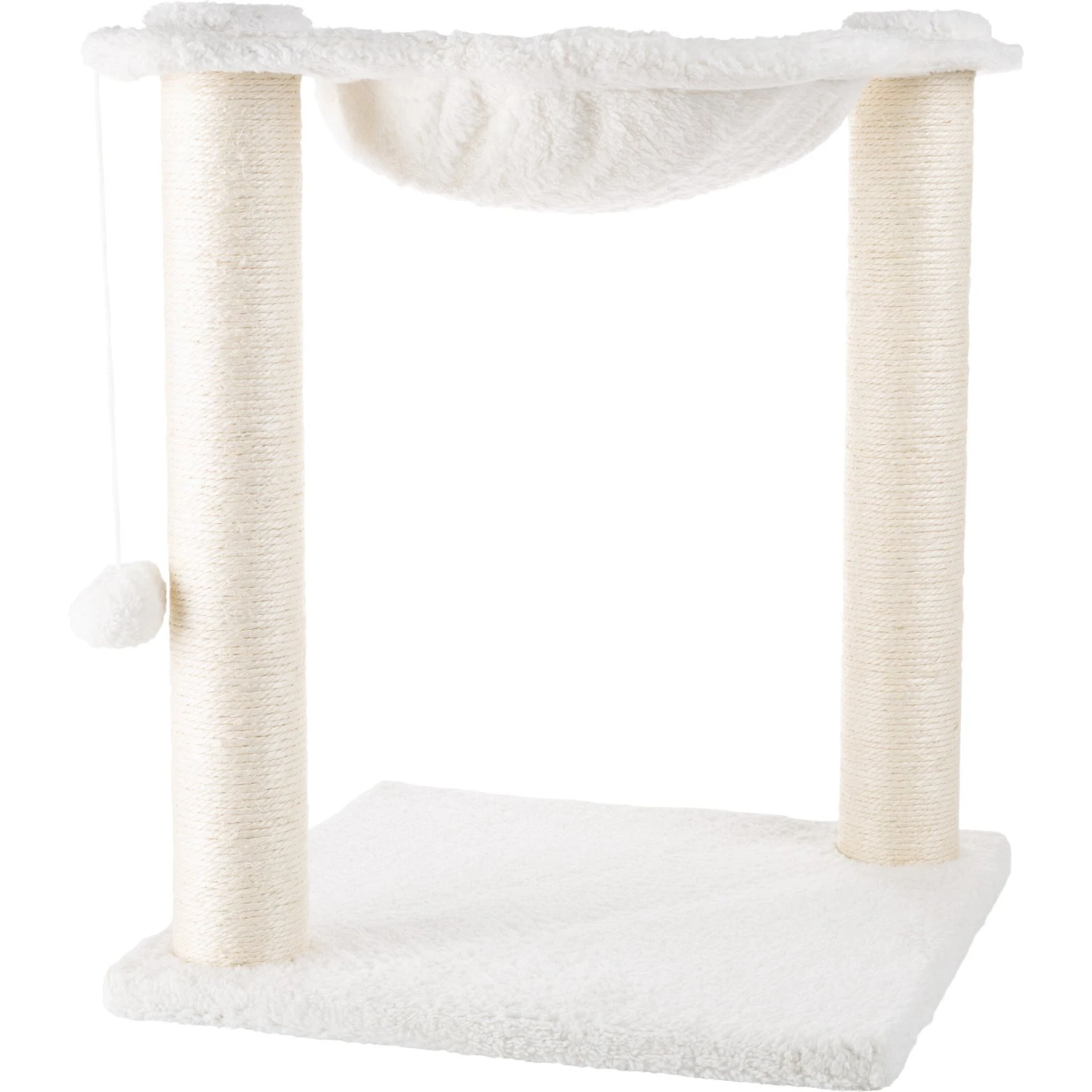 Pet Adobe 19-in Sisal Cat Tree & Condo 6 Pet Adobe 19-in Sisal Cat Tree & Condo - Image 6
