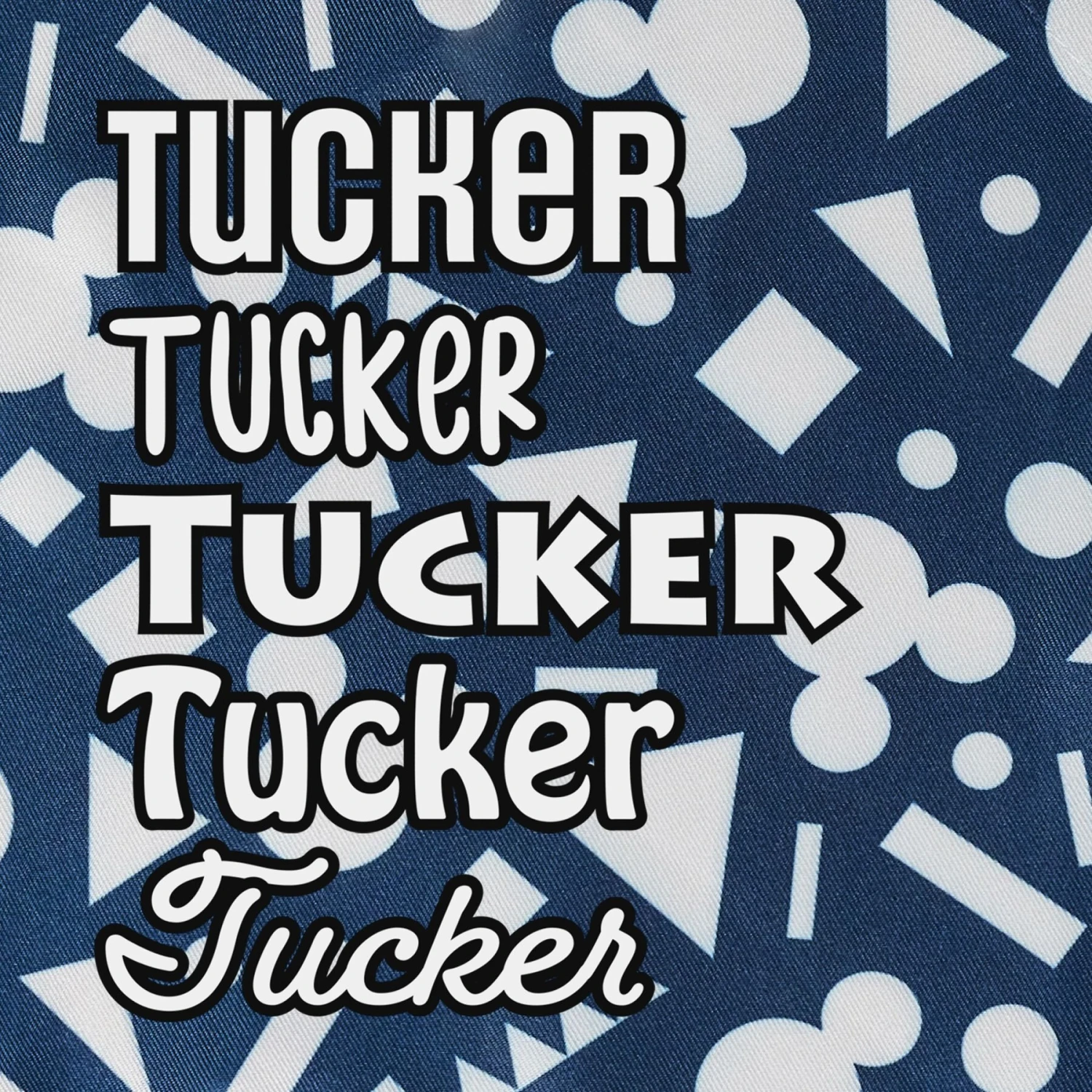 Disney Mickey Mouse Geo Art Personalized Dog & Cat Bandana 6 Disney Mickey Mouse Geo Art Personalized Dog & Cat Bandana - Image 6