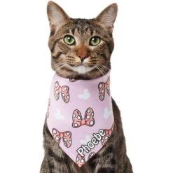 Disney Minnie Mouse Bows Personalized Dog & Cat Bandana -Mewhaus Shop 346378 PT2. AC SS1800 V1671228160