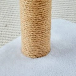 Two By Two The Linden Twin Sisal Cat Tree, Small, Ivory -Mewhaus Shop 346899 PT7. AC SS1800 V1638315106