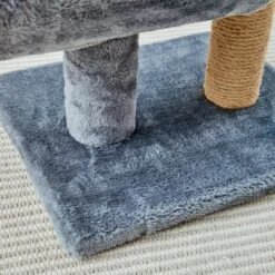 Two By Two The Hazel Sisal Cat Tree, Small, Grey -Mewhaus Shop 346903 PT4. AC SS1800 V1638313017