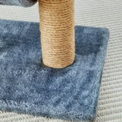 Two By Two The Hazel Sisal Cat Tree, Small, Grey -Mewhaus Shop 346903 PT6. AC SS1800 V1638311799