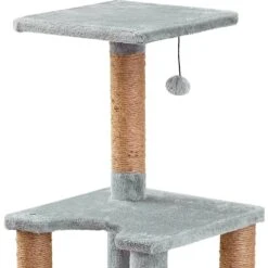 Two By Two The McIntosh Cat Tree, Medium, Grey -Mewhaus Shop 346913 PT6. AC SS1800 V1638310935