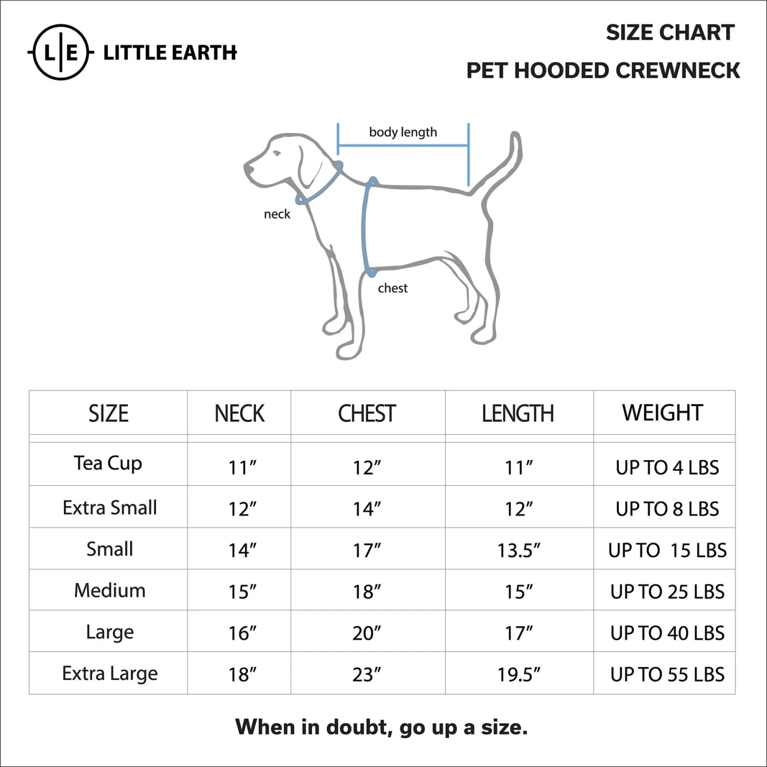 Littlearth NCAA Dog & Cat Hooded Crewneck Sweater 4 Littlearth NCAA Dog & Cat Hooded Crewneck Sweater - Image 4