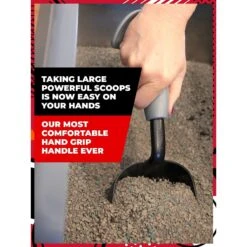 IPrimio Non Stick Coated Aluminum, Cat Scooper, X-Large, Black 9 IPrimio Non Stick Coated Aluminum, Cat Scooper, X-Large, Black -Mewhaus Shop 352824 PT3. AC SS1800 V1642533983