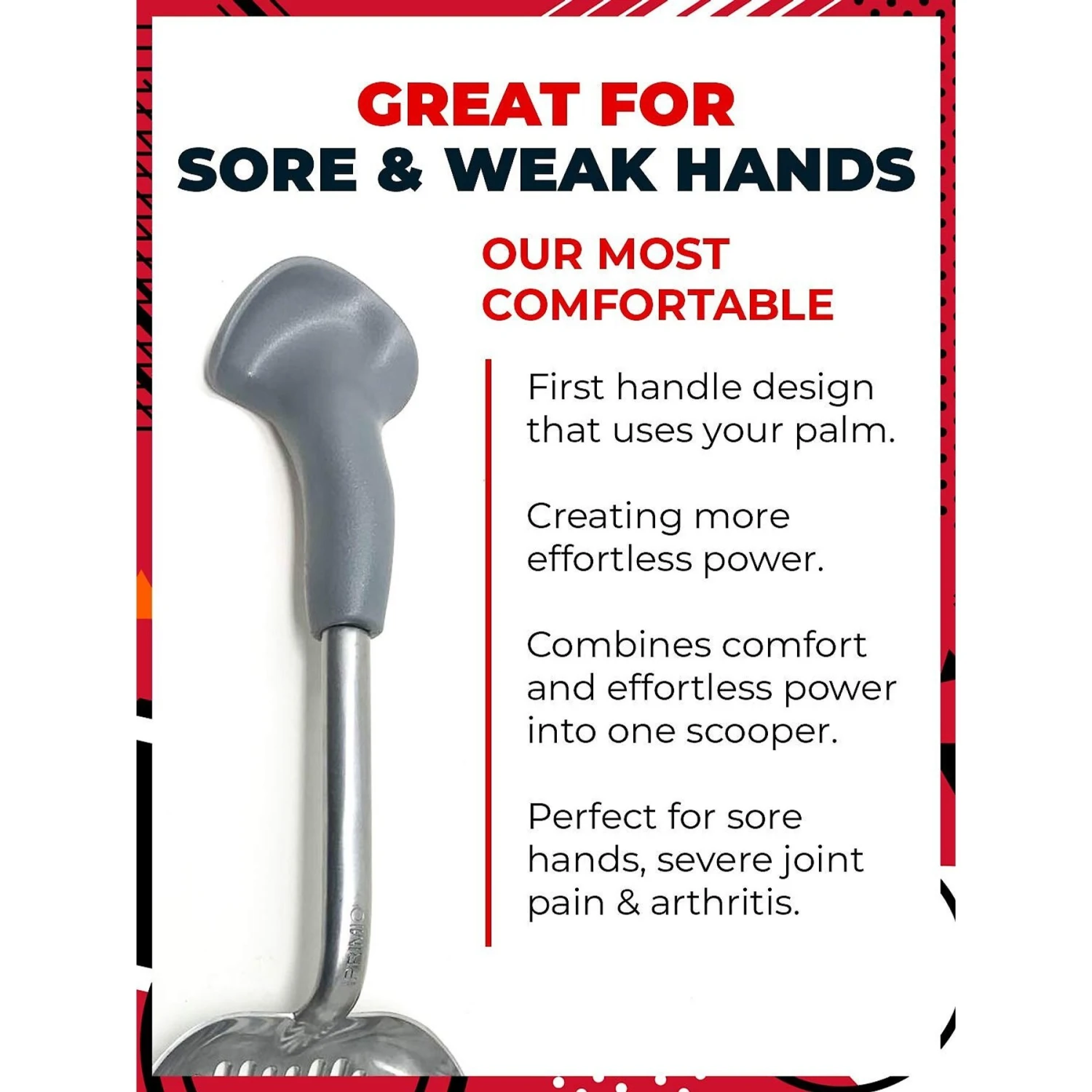 IPrimio Polished Aluminum, Cat Scooper, X-Large 3 IPrimio Polished Aluminum, Cat Scooper, X-Large - Image 3