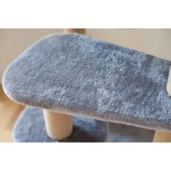 Catry 42.1-in Oak 7-Level Cat Tree With Jute Scratching Posts & Cozy Hammock -Mewhaus Shop 354549 PT6. AC SS1800 V1640317039