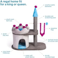 Prevue Pet Products King's Manor Cat Castle -Mewhaus Shop 354654 PT2. AC SS1800 V1693491818