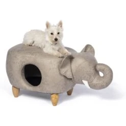 Prevue Pet Products Elephant Dog & Cat Ottoman -Mewhaus Shop 354658 PT6. AC SS1800 V1662062120