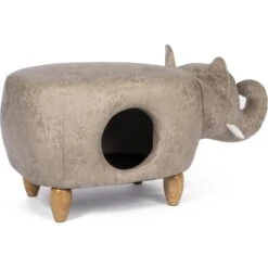 Prevue Pet Products Elephant Dog & Cat Ottoman -Mewhaus Shop 354658 PT8. AC SS1800 V1662064461