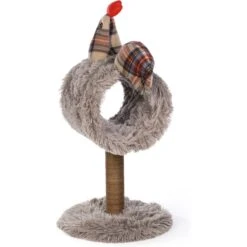 Prevue Pet Products Cozy Chicken 25.5-in Faux Fur Cat Tree -Mewhaus Shop 354672 PT4. AC SS1800 V1662061187