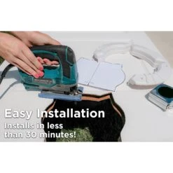 Purrfect Portal Interior Cat Door, X-Large -Mewhaus Shop 355130 PT4. AC SS1800 V1642469552