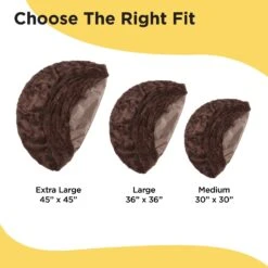 Best Friends By Sheri The Original Calming Donut Cat & Dog Bed Replacement Cover -Mewhaus Shop 361025 PT4. AC SS1800 V1641944202