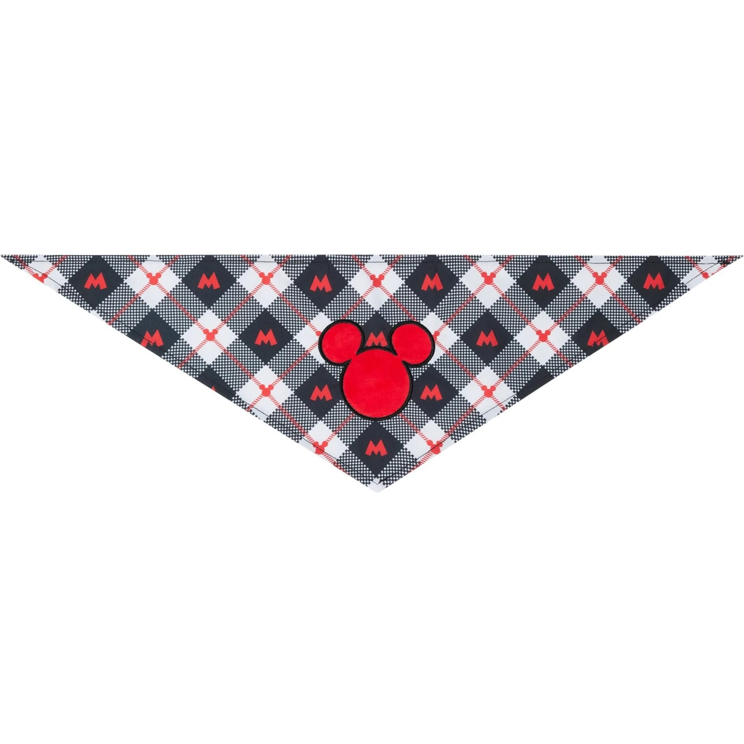Disney Mickey Mouse Plaid Dog & Cat Bandana 5 Disney Mickey Mouse Plaid Dog & Cat Bandana - Image 5