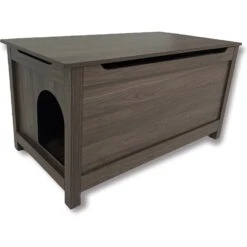 Designer Pet Products Parker Designer Wood Catbox Furniture Litter Box Enclosure, 36-in -Mewhaus Shop 362058 PT6. AC SS1800 V1643214425