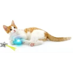 SmartyKat Twinkle Time Cloud & Star Electronic Light Toy & Plush Cat Toy, Small, 2 Count -Mewhaus Shop 362930 PT4. AC SS1800 V1693926804